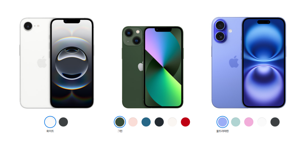 아이폰13 미니 사용자에게 iphone 16e보다 16 기본형을 추천하는 이유 설명