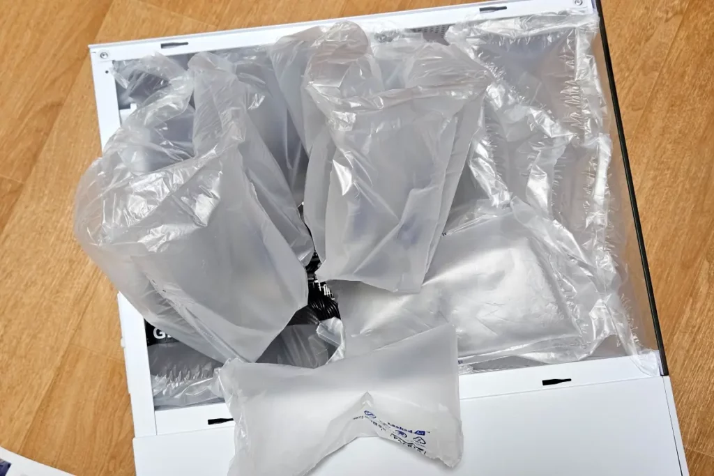 왕가PC 본체 내부 포장 상태