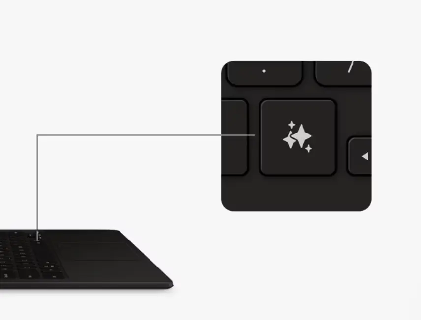 갤럭시탭-s10-fe-플러스-키보드-케이스-ai-버튼