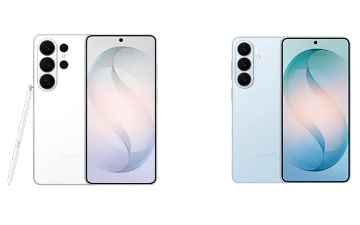 삼성 S26 Plus 울트라 후면 디자인 비교 사진