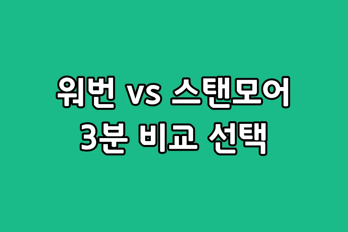 마샬 워번3와 스탠모어3 블루투스 스피커 크기 및 디자인 비교